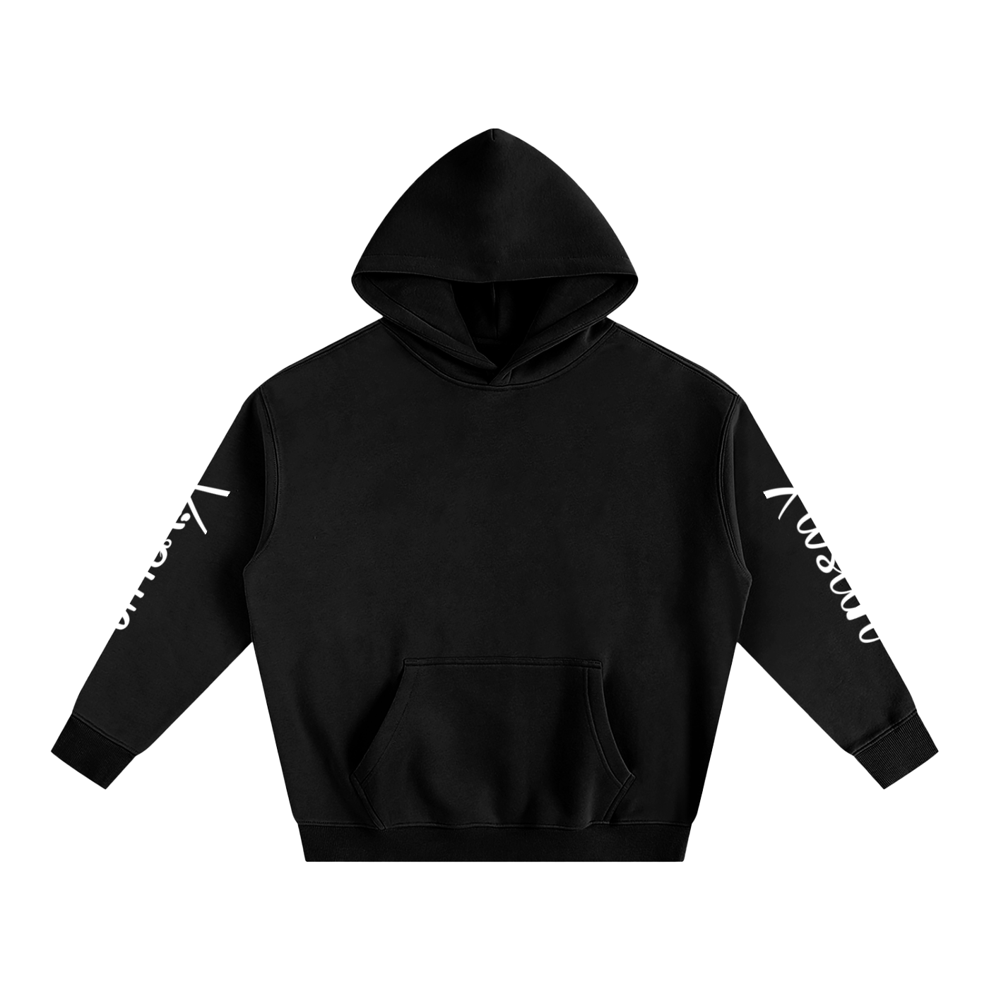 Oversize Fleeced logo Hoodie